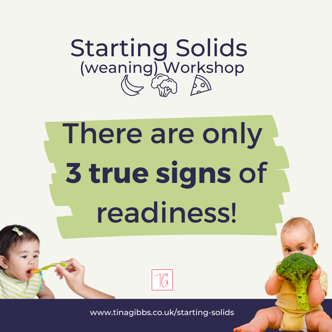 starting solids baby weaning