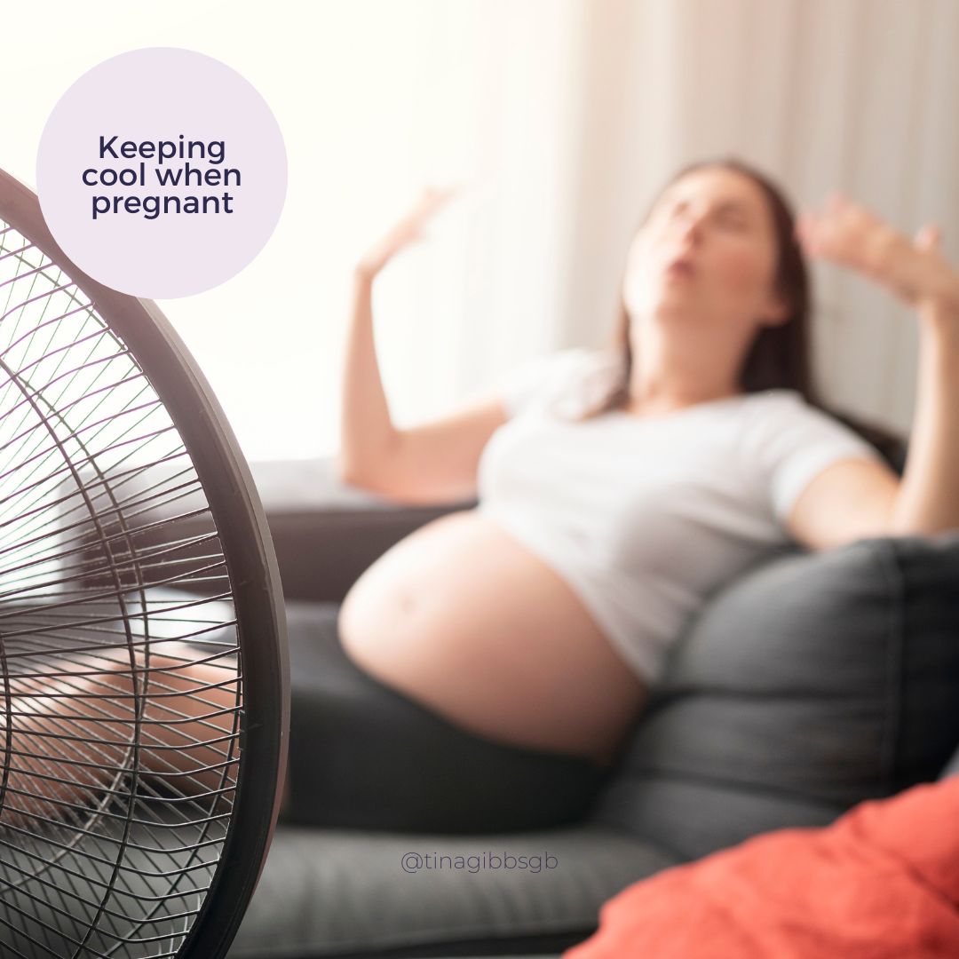 Tips for keeping cool when pregnant